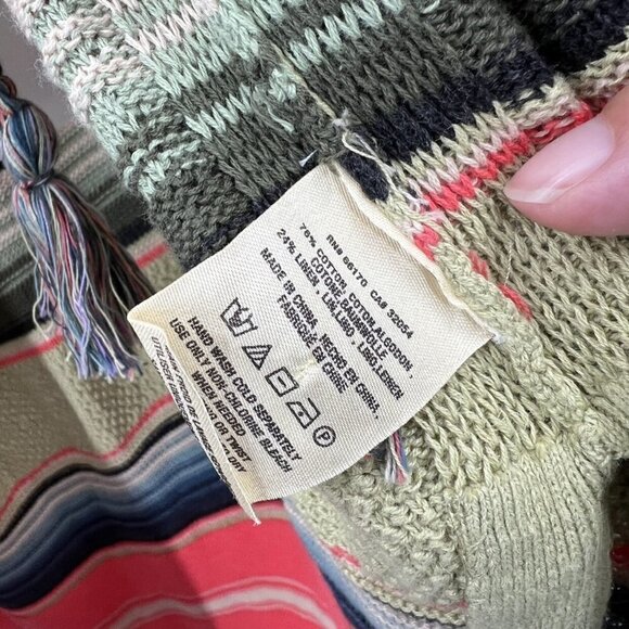 Moth Calexico Fringe Poncho M/L - Picture 5 of 13